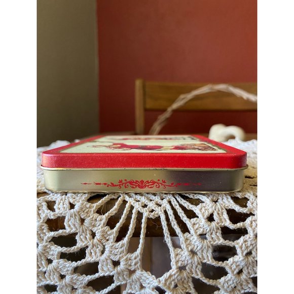 Christmas COCA COLA SANTA TIN - 1994 - NO Cards - Tin ONLY - 5 3/4" x 4 1/2" - Picture 4 of 9